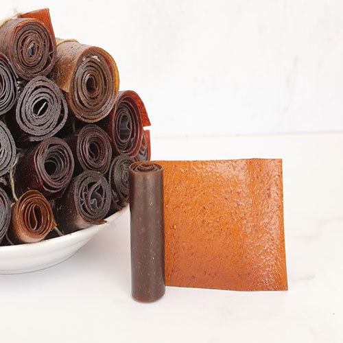 تصویر لواشک آلوچه گوجه سبز ترش 