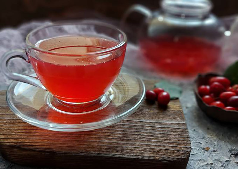 دمنوش زغال اخته خشک
